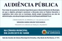 AUDIÊNCIA PÚBLICA AUDIÊNCIA PÚBLICA