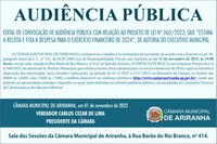 AUDIÊNCIA PÚBLICA