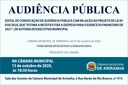 AUDIÊNCIA PÚBLICA AUDIÊNCIA PÚBLICA