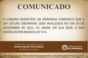 COMUNICADO COMUNICADO