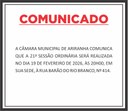 COMUNICADO 