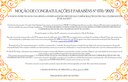MOÇÃO DE CONGRATULAÇÕES E PARABÉNS Nº 070/2022 MOÇÃO DE CONGRATULAÇÕES E PARABÉNS Nº 070/2022