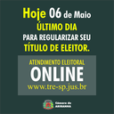 Termina hoje prazo para regularizar título de eleitor Termina hoje prazo para regularizar título de eleitor