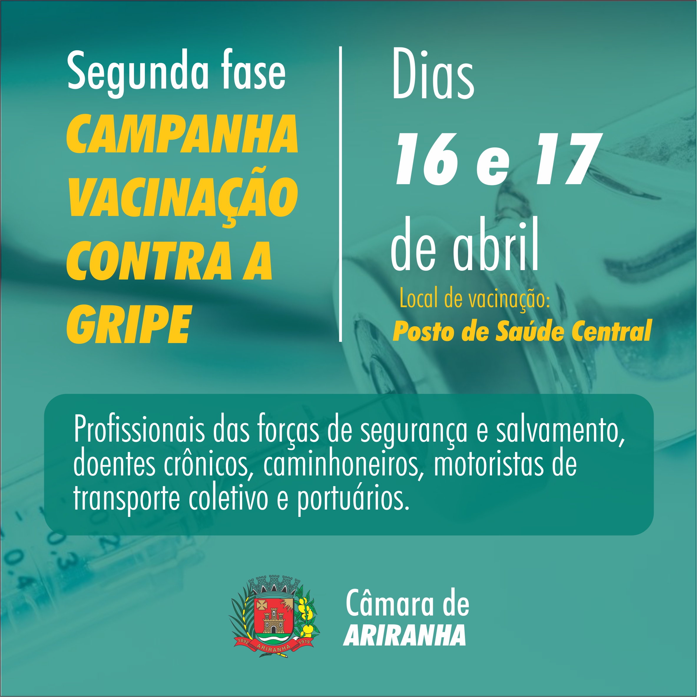 Vacina da gripe: quem deve tomar na segunda fase da campanha de 2020